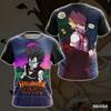 2026 Summer Dragon Ball  T-Shirt 3D Print Vegeta Super Saiyan Blue Neon Oversized Loose Breathable