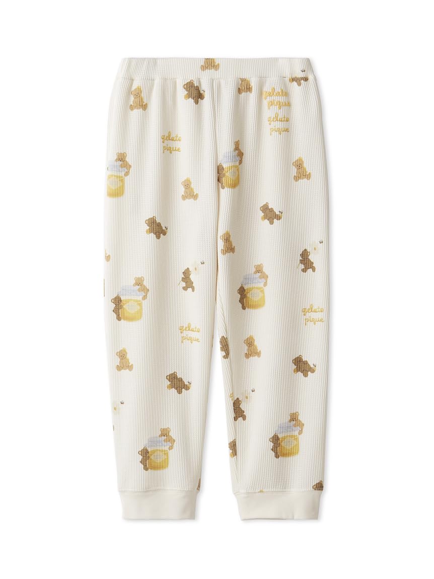 

Gelato Pique Kids Honey Bear Print Long Pants PKCP254461 OWHT