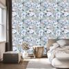 Rose wallpaper in fashionable colors for the living room and bedroom 50x1000