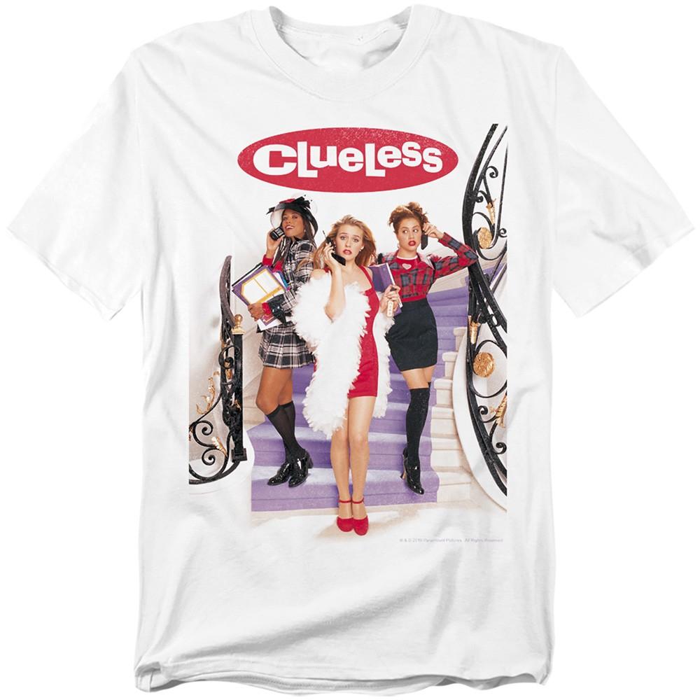 Clueless - Clueless Poster - Adult Unisex Short Sleeve T-Shirt - White S