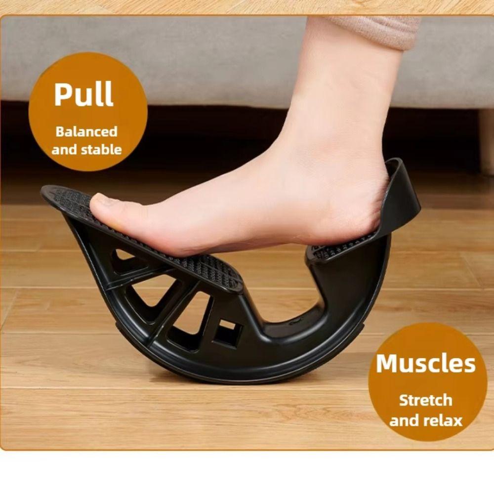 Stretching Achilles Tendine ad Alto Carico, Funzione Massaggio, Pedana Basculante per Piede, Allenamento Fitness