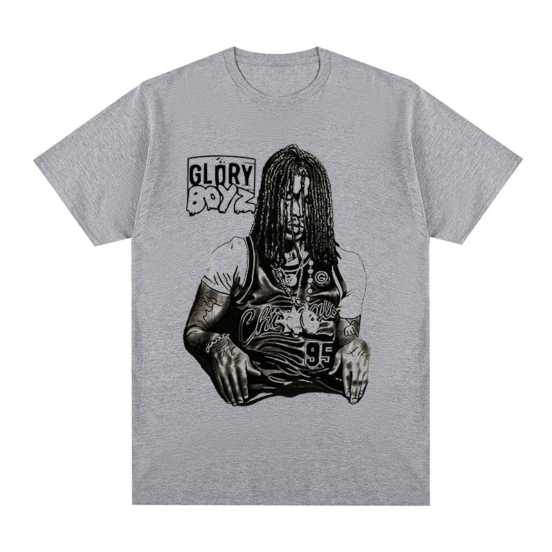 Chief Keef GLORY BOYZ Hip Hop Vintage tshirt Cotton Unisex T shirt New TEE TSHIRT Womens tops S
