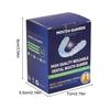 4Pcs Mouth Guard with Storage Case Anti-Grinding Teeth Protection Transparent Sports Mouth Guard for Teeth Clenching At Night
