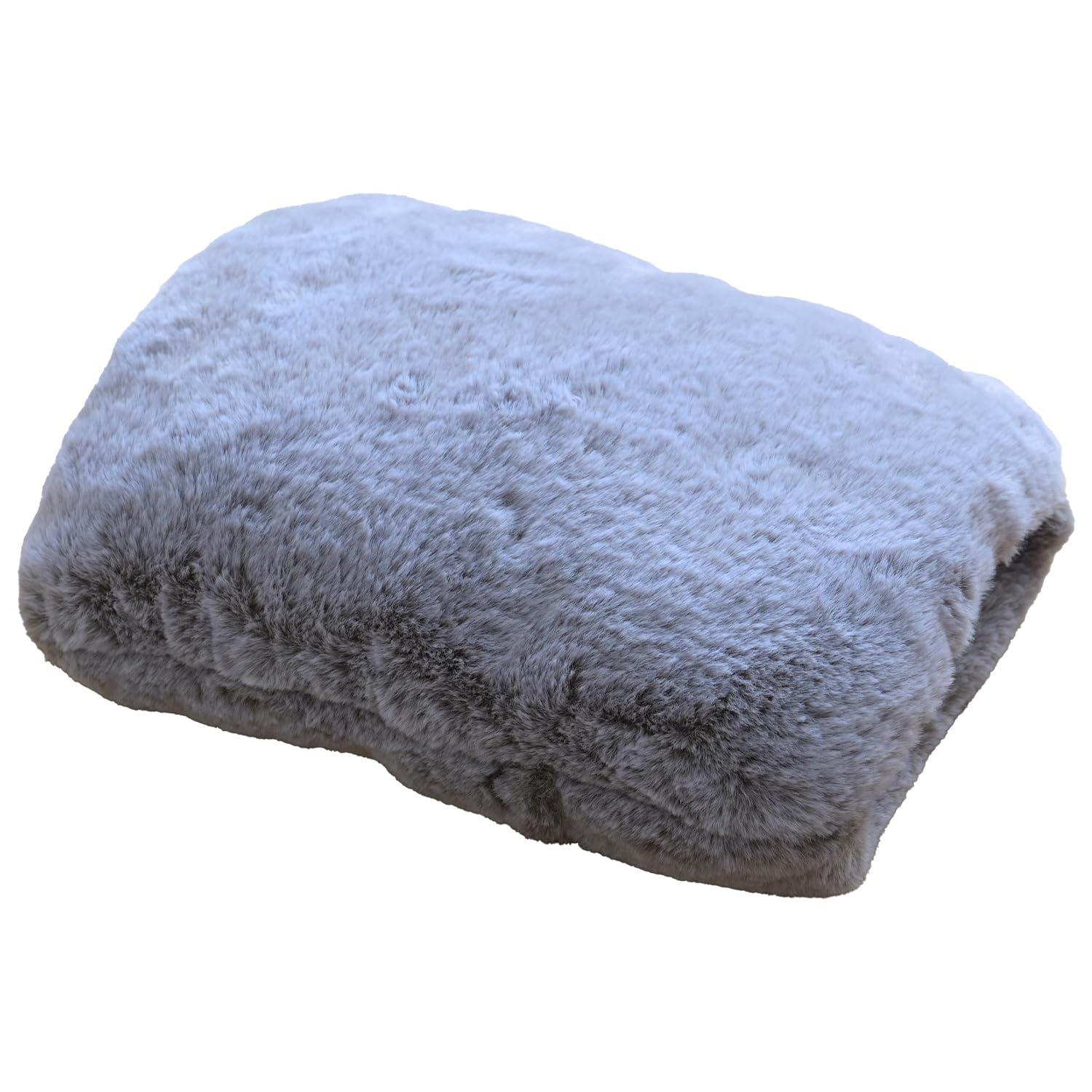 

[YAMAZEN] Rechargeable Hot Water Bottle, Rabbit Fur-like Fluffy Texture, Cordless, Energy Saving, for Desk Work, Greige YTY-S401H(GG)