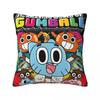 The Amazing World Of Gumball Cartoon Square Pillowcase Pillow Cover Cushion Zip Decorative Comfort Throw Pillow for Home Car