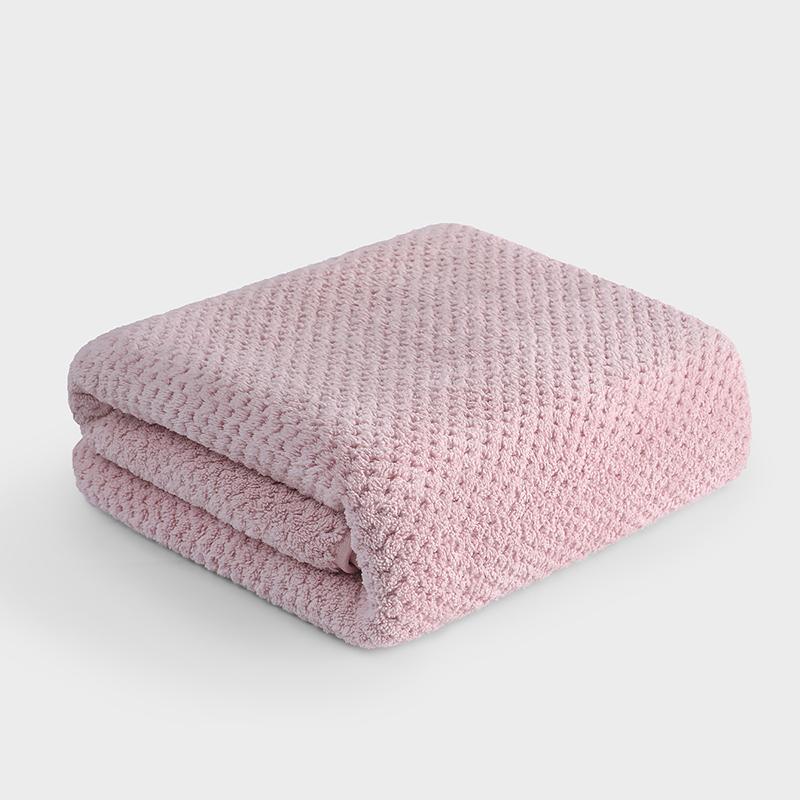 Ultra-Soft Coral Fleece Bath Towel Thickening Is Not Easy To Shed Absorbent Towels Bathroom Hotel Eco-Friendly Beach Towel