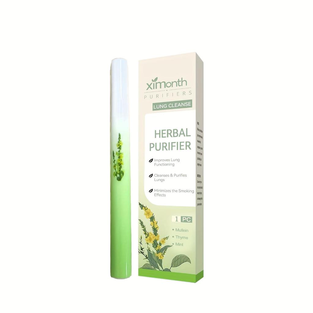 Purificatore Polmonare Erboristico Stick Detossificante Fegato Allevia Stanchezza da Guida Sonnolenza Menta Rinfrescante Olio Essenziale Barra Energetica