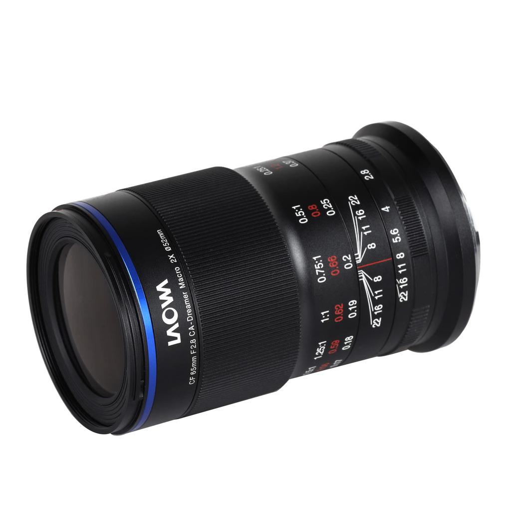 LAOWA 65mm 2x Ultra Makro Objektiv für Canon Anschluss f/2.8 EF-M (Schwarz, LAO0055)