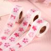 500PCS Cherry Blossom Sticker Wedding/birthday/holiday Party Gift Sticker Decor Envelopes Sealed Baking Label Craft Supplies