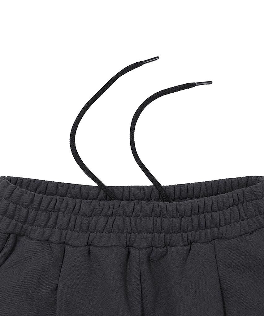 GAKKAI UNIONS Nostar One-Pleat Balloon Sweat Cargo Pants Magnet Gray