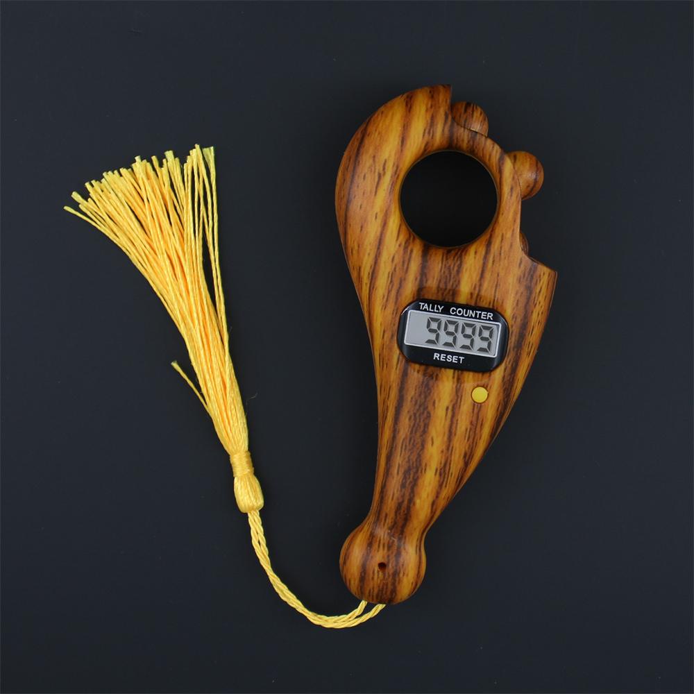 1~10PCS Portable Handheld Tassel Digital Beads Counter Finger Game Decompression Toy