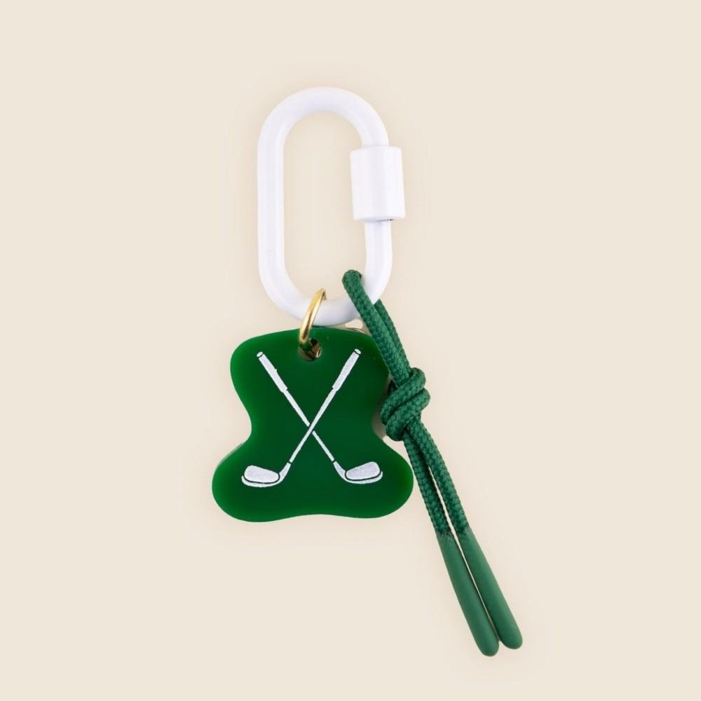 Cute Rope Woven Pendant Acrylic Bag Chain Charms Backpack Decor Floral Keyring  School