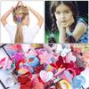 10pcs High Elastic Hair Rubber Bands Rope Butterfly Ponytail Holder  Girl Hair Accessories