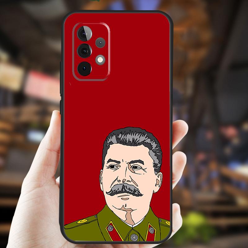 Stalin Soviet Case For Samsung Galaxy A32 A56 A16 A15 A22 A52 A54 A14 A26 A36 A55 A35 A05 A06 A53 A33 A13