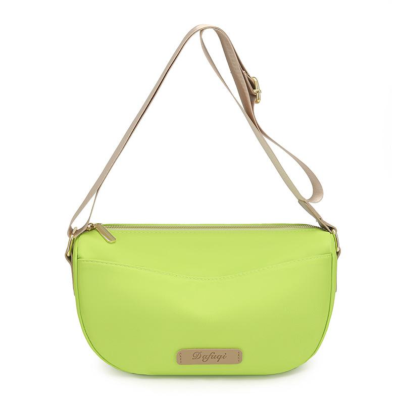 Borsa a Spalla Casual da Donna Tendenza Monocolore Oxford Impermeabile Semplice All Stylish Borsa a Tracolla