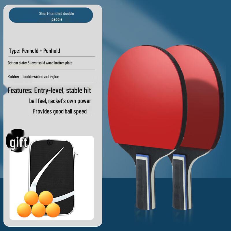 Huahingzheng 4-Star Intermediate Table Tennis Paddle Set