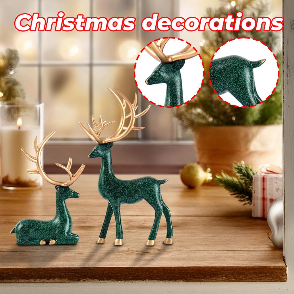 Christmas Deer Decoration Ornaments, Crafts, Gifts, Home Decor