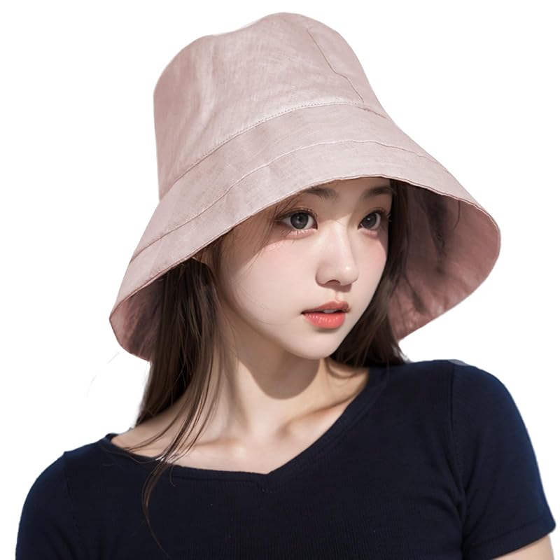 

[Sunlenning] UV cut hat sun hat ladies uneven dyeing Sweat absorbent and quick drying size adjustment wide brim hat small face effect sun protection