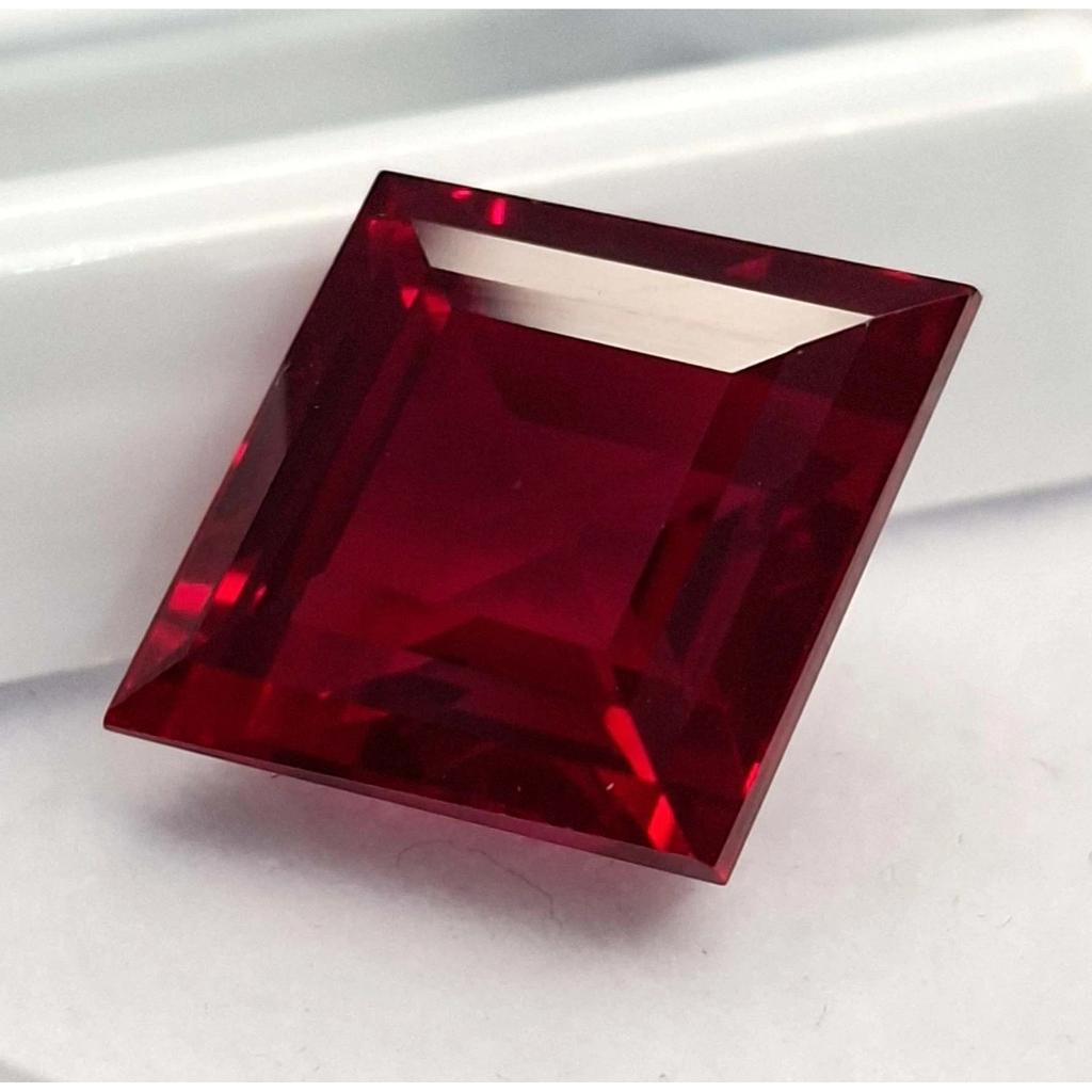 Fancy Cut Natural Mozambique Red Ruby 11-13 Ct Fabulous Certified Gemstone