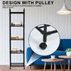 4/5-Layers Kitchen Rolling Storage Rack Movable Multipurpose Trolley Household Organizer Shelf for Bathroom Bedroom Living Room