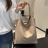 Leisure Large-capacity Tote Bag, Fashionable Cowhide Shopping Bag, Crossbody Bag for The Arm, Women's Bag