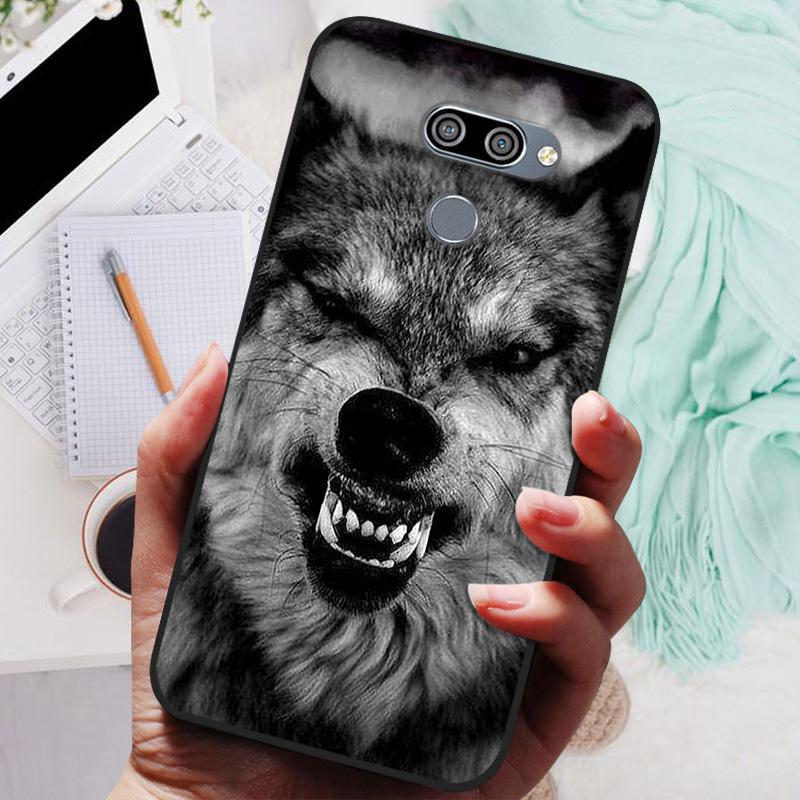 for LG K50 Q60 Case K 50  Soft TPU Silicone Phone Covers for LG Q60 LGK50 K 50 LGQ60 Case Bumper  Q 60 Shockproof Coque Cover