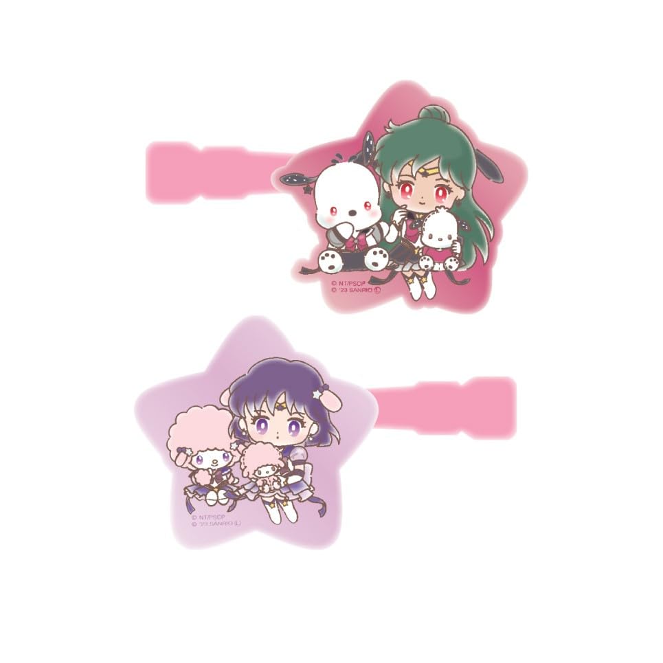 ENSKY Moon x Sanrio Characters Acrylic Hair Clips Sailor Cosmos (5)