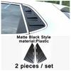 Rear Quarter Window Blinds Side Tuyere Louvers Cover Trim For VW Volkswagen Polo 2011 2012 2013 - 2018 Decoration Accessories