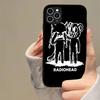 Vintage Fashion Design Radiohead Phone Case Silicone PC+TPU For Samsung S10 20 30 22 23 24 Plus Lite Ultra Cover