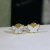 Butterfly earrings classic style  Electroplating gift for girl birthday gift Daily outfit for birthday party jewelry Gifts for Men and Women
