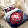 Bedding Set 1 Duvet Cover 2 Pillowcases Czech Republic Football Print Bedroom Home Decoration