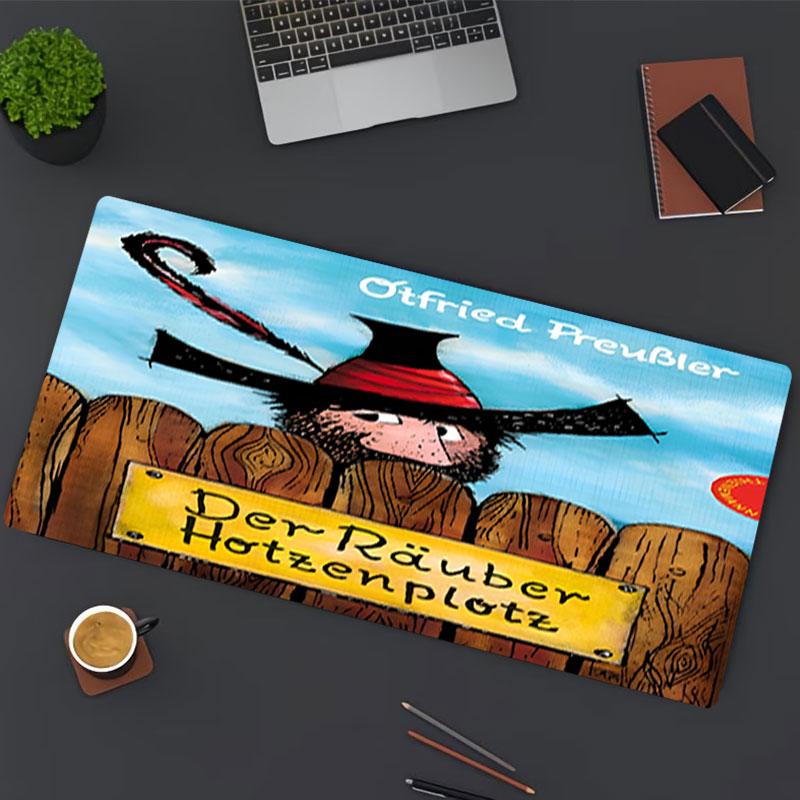 Der Rauber Hotzenplotz Print Mouse Pad, for Keyboard Pad Laptop PC Mat for Office Home Use, Desk Decor, Perfect Birthday Gift for Gamers