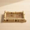 Handwoven Bamboos Serving Tray For Restaurants Hotels And Family Gatherings Sturdy Easy To Cleaning