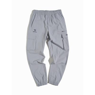 CORALIAN Runoff Stretch Out-Pocket Jogger Pants Grey