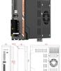 AC Servo Motor Driver Kit with Permanent Magnet Synchronous Motor (60/80/110/130 sizes, 200W/400W/750W)