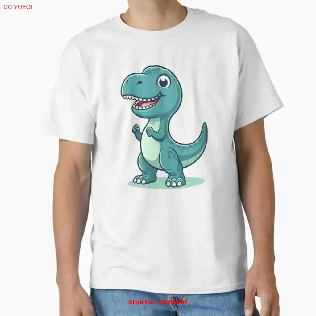 Happy T Rex Delight Classic Shirt Made In Us Aus Size S 2xl Vintage Stretched Versatile Breathable Streetwear Vintage