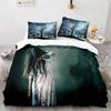 Horror Theme Spooky Bedding Set Boys Girls Twin Queen Size Duvet Cover Pillowcase Bed Kids Adult Home Textileextile