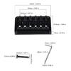 Non Tremolo Metal Bridge Replacement For 6 String Electric Guitars Precisions Engineering For Better Playability