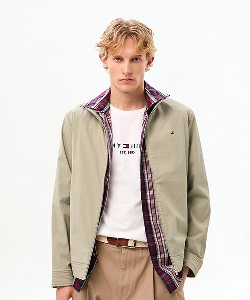 Tommy Hilfiger Stretch Blouson Jacket (T12G0Wot701Ml1Pqv)