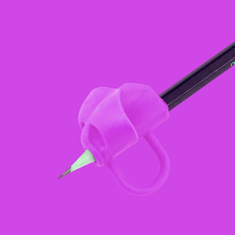 1 kus dětského držáku na tužku pro korekci psacího a držícího držení pera Nástroj Silikonový korektor psacího držení Kancelářské potřeby