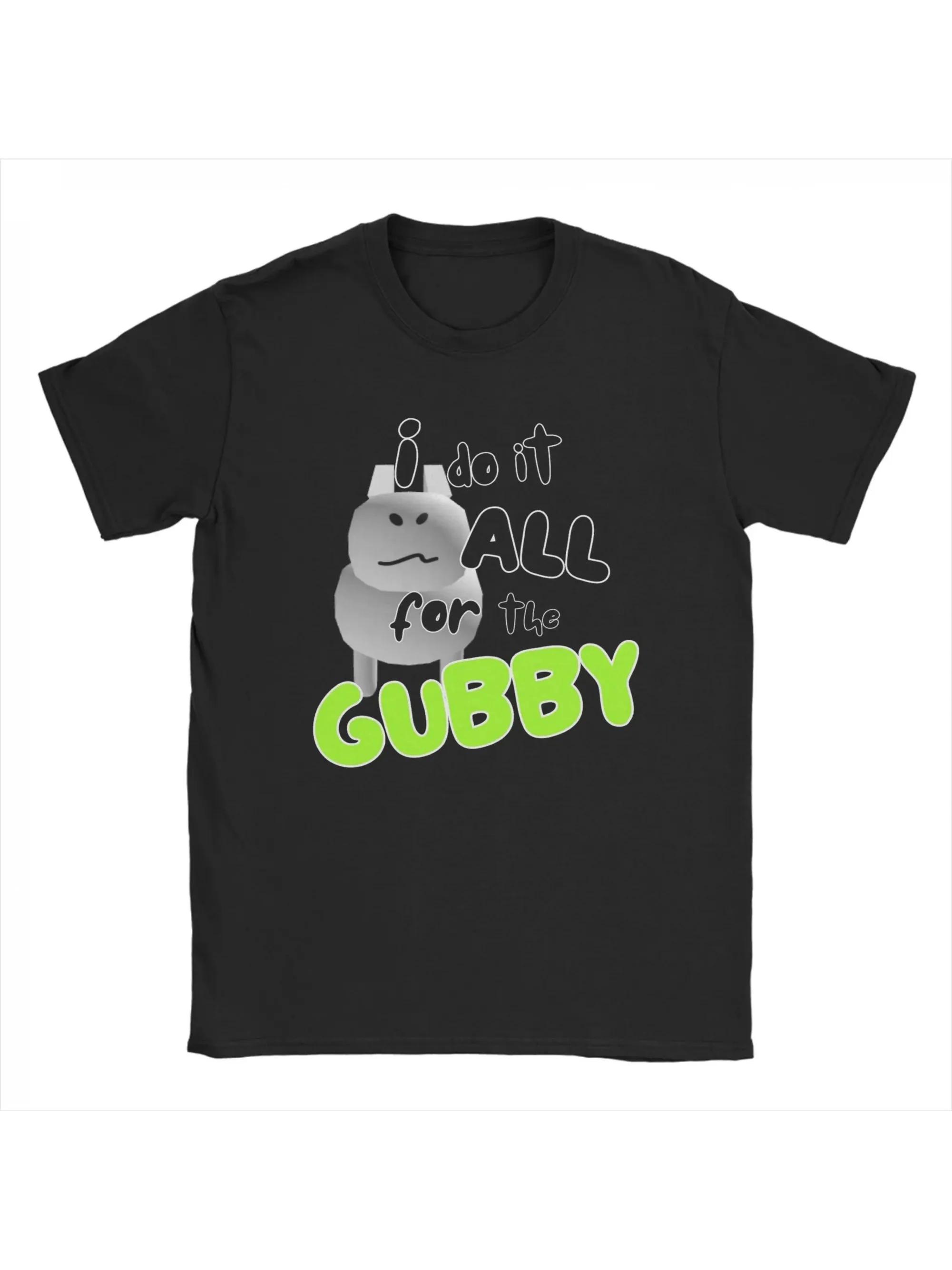 

Футболка мужская I Do It All for The Gubby Forsaken с круглым вырезом и коротким рукавом. Классическая одежда - летняя хлопковая футболка для мужчин с графическим рисунком... S разноцветный