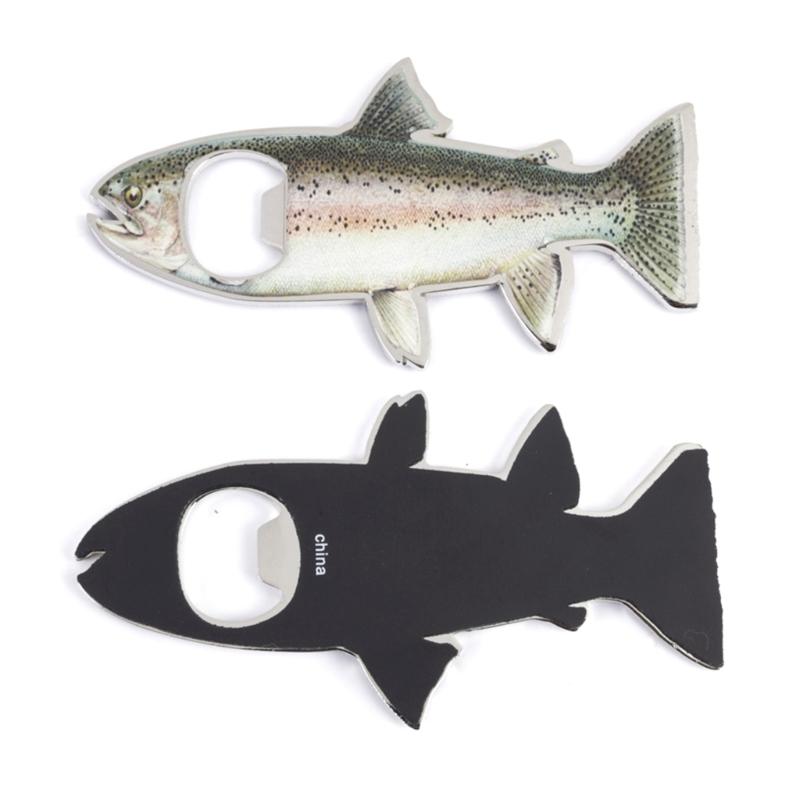 Ouvre-bouteille innovant en acier inoxydable motif poisson Ouvre-bouteille sans effort Ouvre-boisson Convient pour les événements sociaux