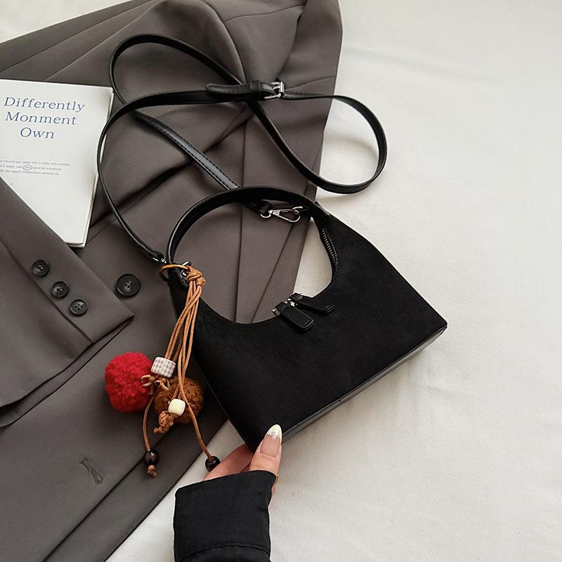 Simple and Casual Handbag Crossbody Bag Women's Bag Fashionable and Retro Shoulder Bag, Hand-held Bag