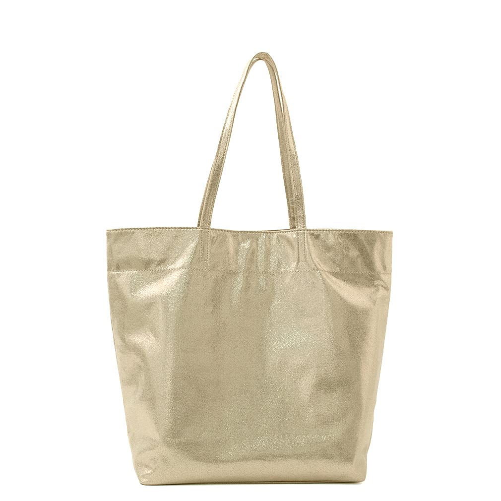 

Вертикальная сумка-тоут с блестками Gratante для поездок на работу, женская, сумка, abb-g0044 (шампанское)