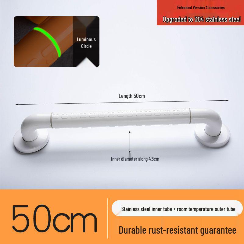 Sicherheits-Haltegriff aus Edelstahl für ältere Menschen - Badezimmer-WC-Armlehne
