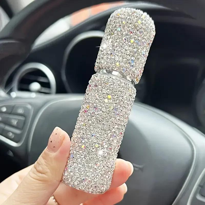 Bling Spray Bottles Crystal Refillable Perfume Bottle Empty Spray Bottle Atomizer Perfume Bottles Pocket Size for Outgoing