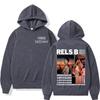 Rels B Skinny Flakk Album 2025 Tour Sweatshirt Herren Damen Mode Hip Hop Vintage Stil Hoodies Freizeit Fleece Übergroße Pullover