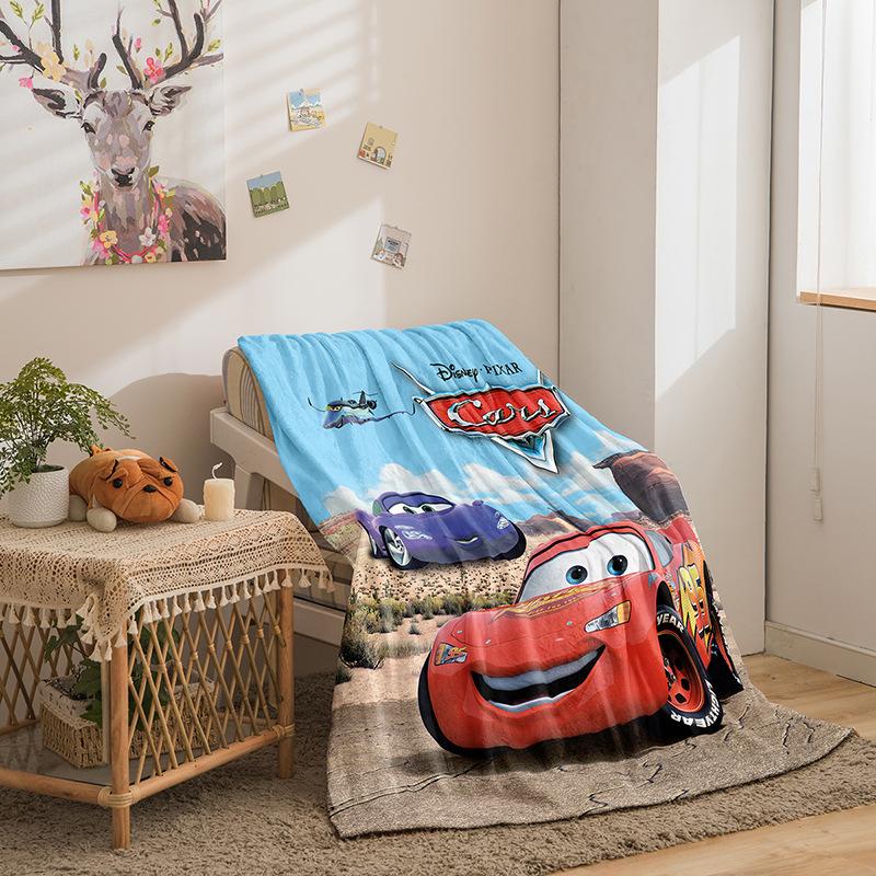 Cars Double Sided Flannel 3D Digital Printed Blanket Blanket