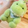 1Pc 13cm Lovely Duck Frog Raccoon Fox Plushie toy Cartoon Panda Dinosaur Elephant Pendant Plush Toys Birthday Decor Gift