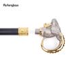 Hvit Gylden Geit Sau Dyr Spaserstokk Dekorativ Cospaly Vintage Party Fasjonabel Spaserstokk Halloween Crosier 91 cm